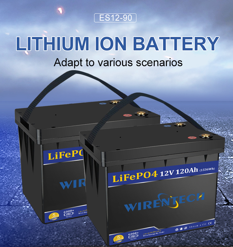 Hochleistungs-Lithiumbatterie, Standby-Stromversorgung, tiefzyklierende Lithiumbatterie, Energiespeicherbatterie