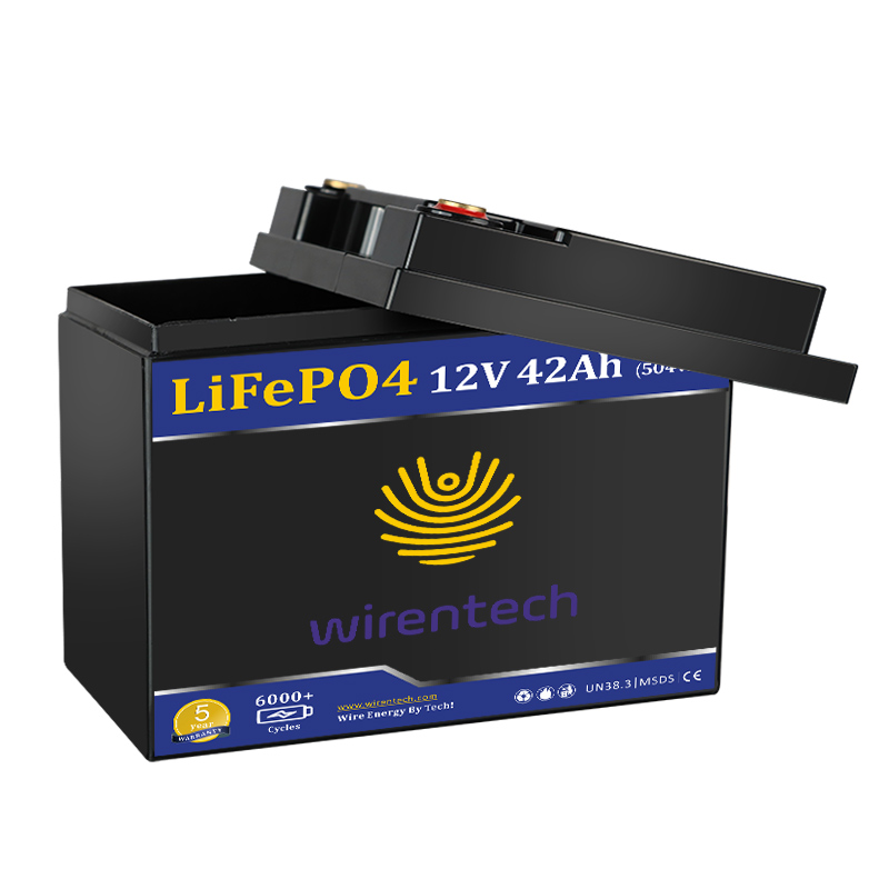 12V 50Ah Lithiumbatterie für Solarspeicherbatterie Lithium-Ionen-Zelle 50Ah Lifepo4 Deep Cycle Batterie Lithium-Eisenphosphat-Zellen