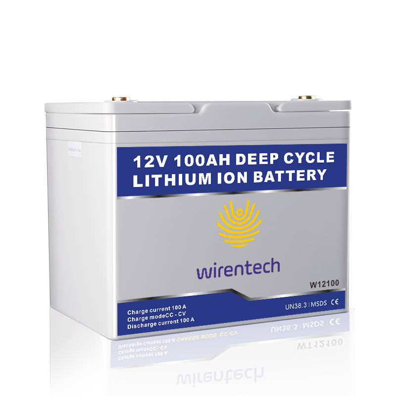 Original 12 Volt 100 150 195 200 300 Amp Deep Cycle Lithium-Batterie für Solarsystem Boot Haushaltsgeräte Wohnmobil mit Bluetooth-Überwachung